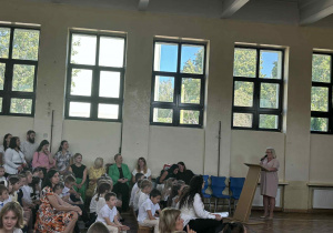 Przemówienie Pani Dyrektor.