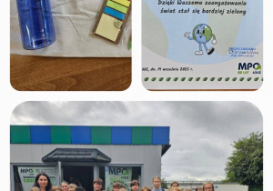 Kolaż zdjęć z akcji Sprzątanie Świata