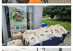 Kolaż zdjęć z akcji Sprzątanie Świata
