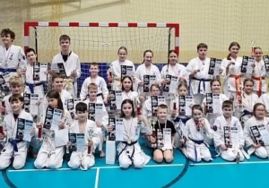 Turniej karate o Puchar Burmistrza Zelowa.