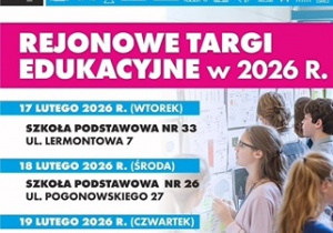 Grafika w formie plakatu informująca o wydarzeniu.