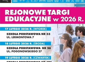 Rejonowe Targi Edukacyjne 19 lutego 2026 w naszej szkole !