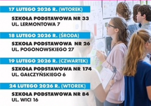 Grafika w formie plakatu informująca o wydarzeniu.