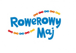 Grafika promująca akcje Rowerowy Maj.
