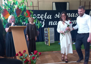 Uroczyste zakończenie roku szkolnego uczniów klas 8.