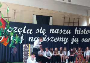 Uroczyste zakończenie roku szkolnego uczniów klas 8.