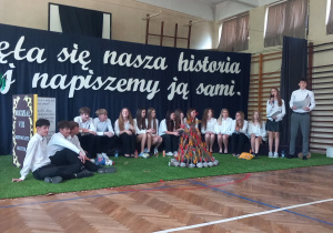 Uroczyste zakończenie roku szkolnego uczniów klas 8.